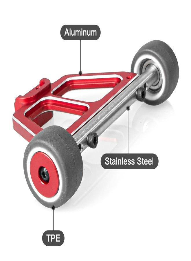 LRFHL RC Wheelie Bar Red Wheelie Bar Upgrade Parts for 1/16 Traxxas Mini Maxx BL-2s 107154-1 Mini XRT VXL-3S 108076-1 Mini Slash RC Car - Image 3